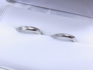 手作り結婚指輪　160314