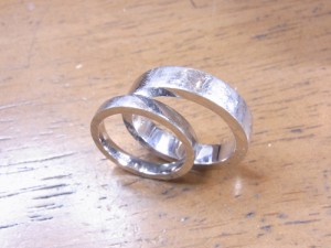 結婚指輪　クリーニング　160415
