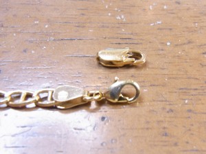 ネックレス金具交換　160903