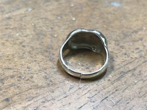 指輪の修理　190509