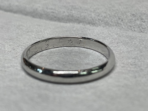 結婚指輪 サイズ直し 220401