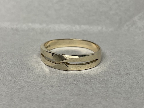 14金 ゴールドリング 結婚指輪 サイズ直し 220621