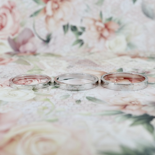 手作りマリッジリング 結婚指輪240225