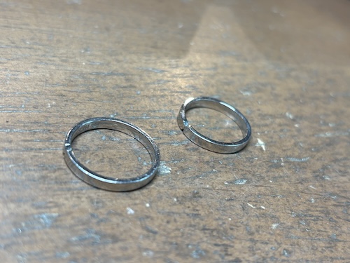 エルメス結婚指輪クリーニング250523