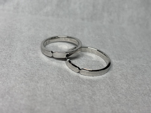 エルメス結婚指輪クリーニング250523