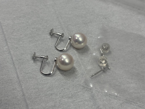イヤリング加工250609