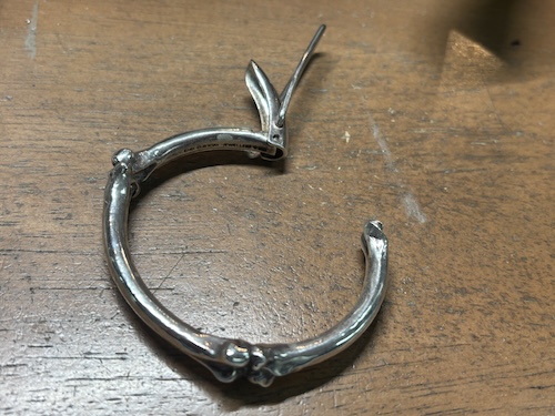 ブレスレット金具修理250722
