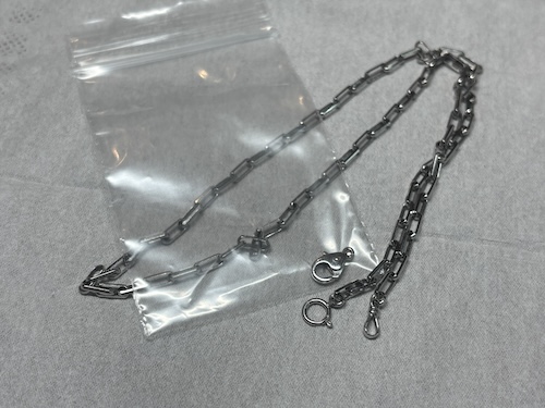 プラチナネックレス金具交換250812