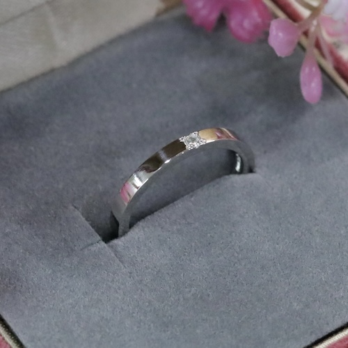 手作りダイヤモンドエンゲージリング251123