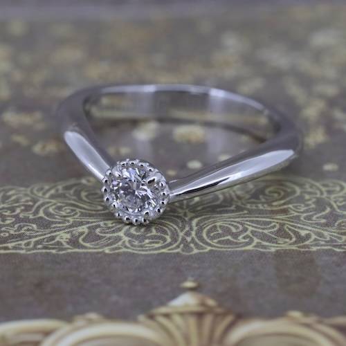 プラチナダイヤモンドリング251103