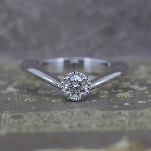 プラチナダイヤモンドリング251103