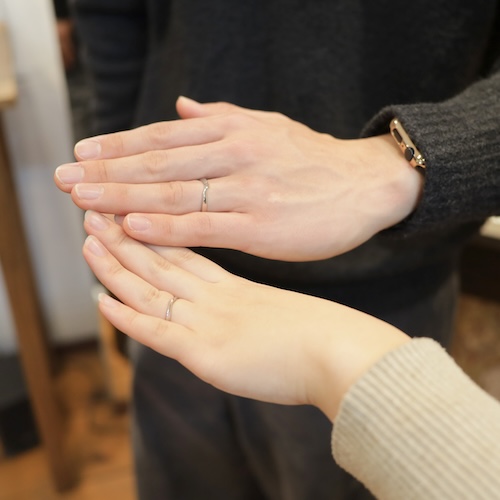 プラチナマリッジリング 結婚指輪260113