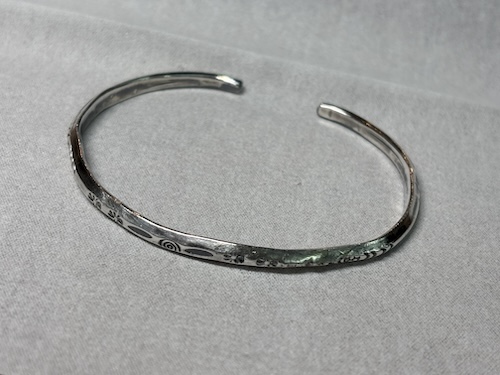 シルバーバングルの修理260209