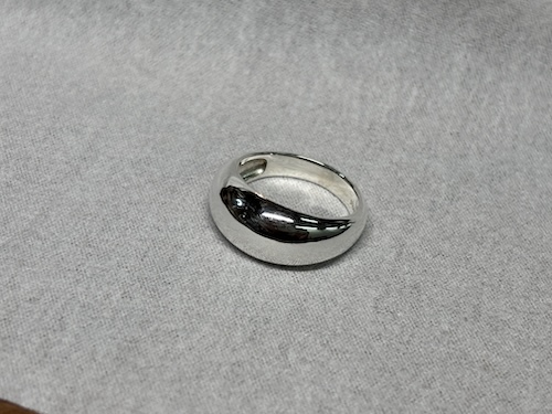 シルバーリングのサイズ直し260312