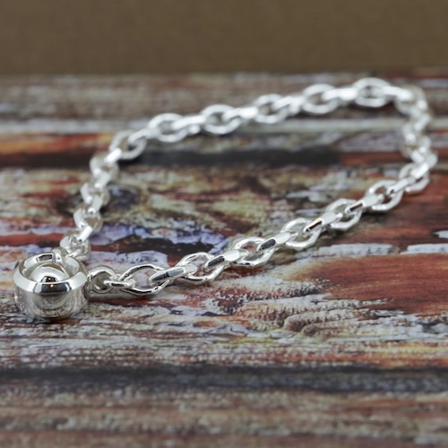 シルバーチェーンブレスレット260322