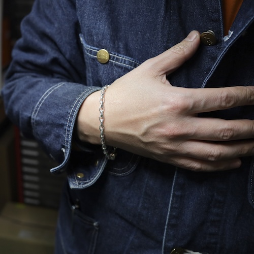 シルバーチェーンブレスレット260321