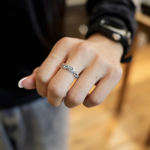 シルバープルメリアリング260328