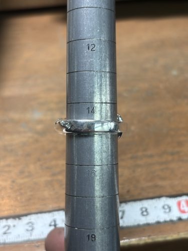 エルメスの指輪のサイズ直し260416