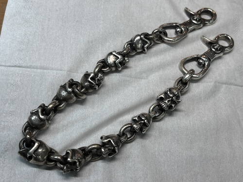 サーティーンデザインズのウォレットチェーンの修理後260430