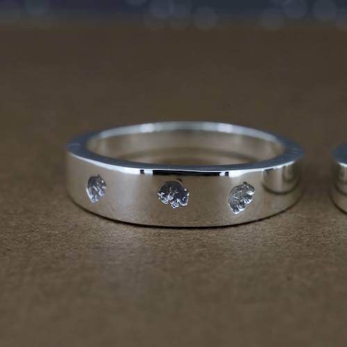 結婚30周年記念、ウォンバット刻印のリング260516