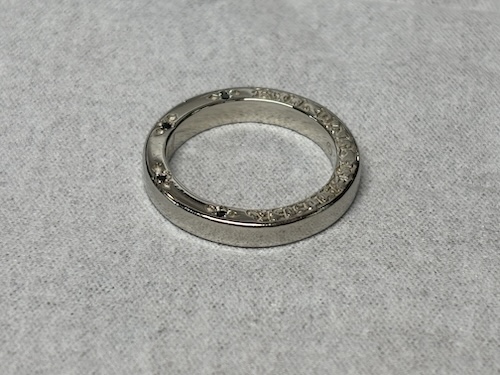 ビルウォールレザー結婚指輪カスタム後260926